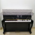 KHĂN PHỦ ĐÀN PIANO CƠ MẪU HOA REN TÍM KHÓI