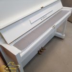 Khăn phủ phím đàn piano màu xám
